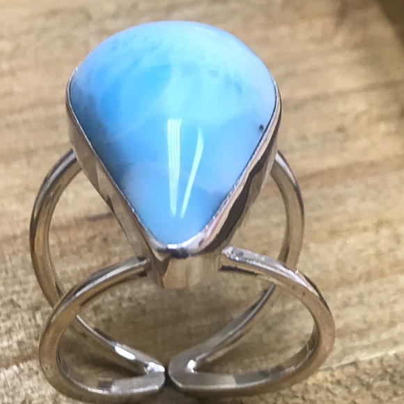 Larimar ring - Picture 3 of 6